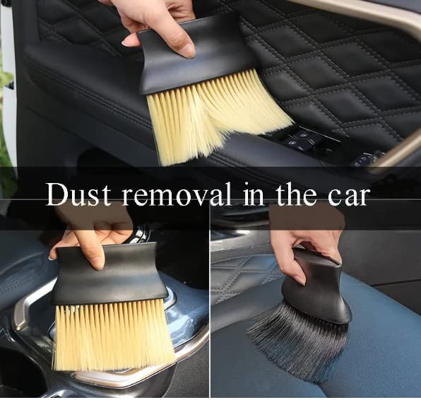 Car Interior AC Vents Cleaning Brush Soft Duster Interior Cleaning Detailing Accessories Dusting Tool for Automotive Accessory Car Cleaning Brush AC Vent Cleaning for Car Dashboard Dust Dirt Car Interior AC Vents Cleaning Brush Soft Duster Interior Cleaning Detailing Accessories Dusting Tool for Automotive Accessory Car Cleaning Brush AC Vent Cleaning for Car Dashboard Dust Dirt